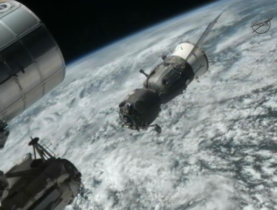 Space Station Astronauts Headed Home to Earth